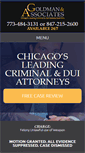 Mobile Screenshot of criminallawyer-chicago.com